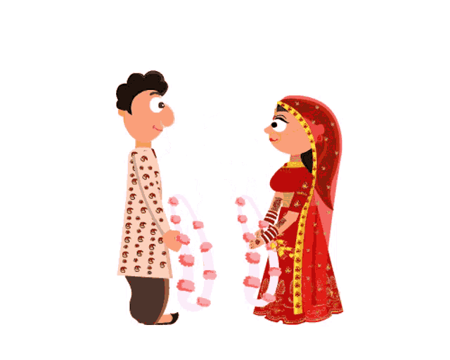 Couple loading animation